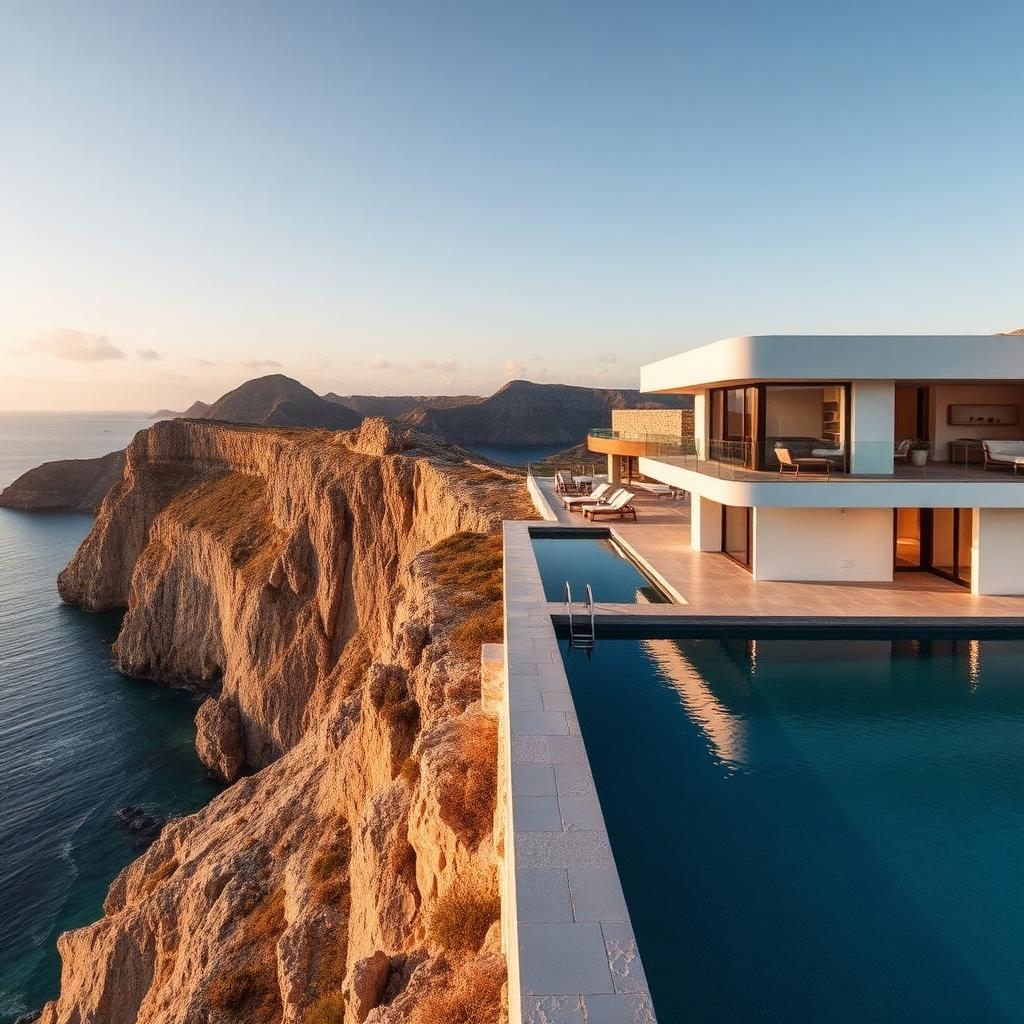 Cliff Villa infinity pool